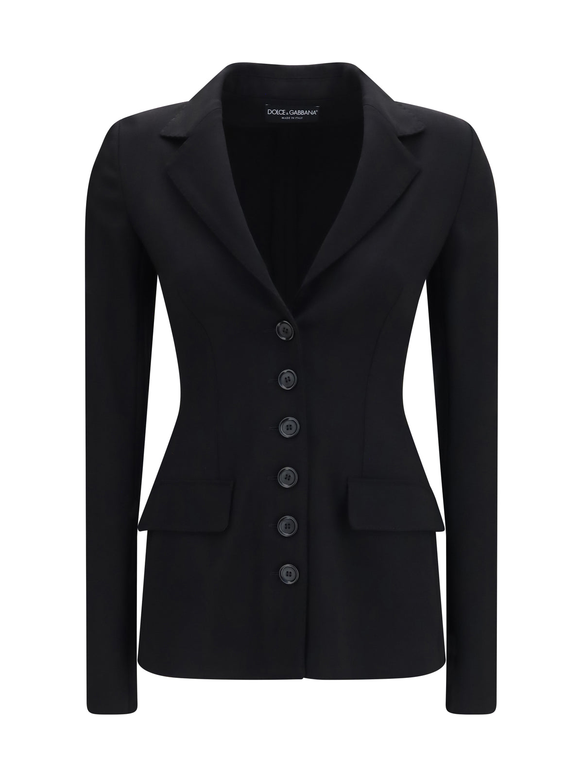 Dolce & Gabbana Women Stretch Wool Single Breasted Jacket
