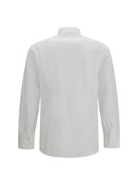 ETRO Etro Men Roma Cotton Shirt With Pegaso Logo