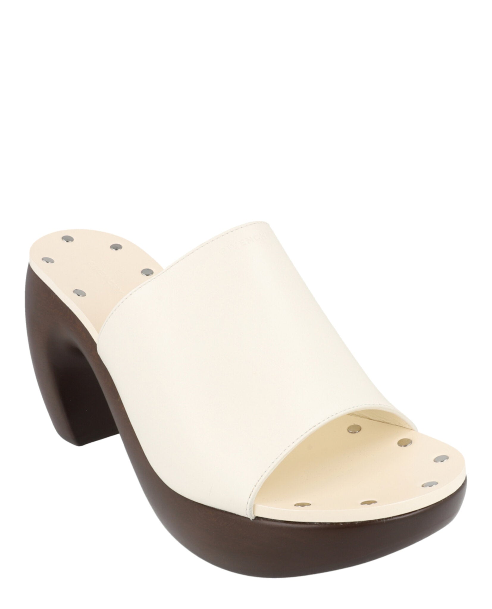 Givenchy Womens G Clog Heel Sandals