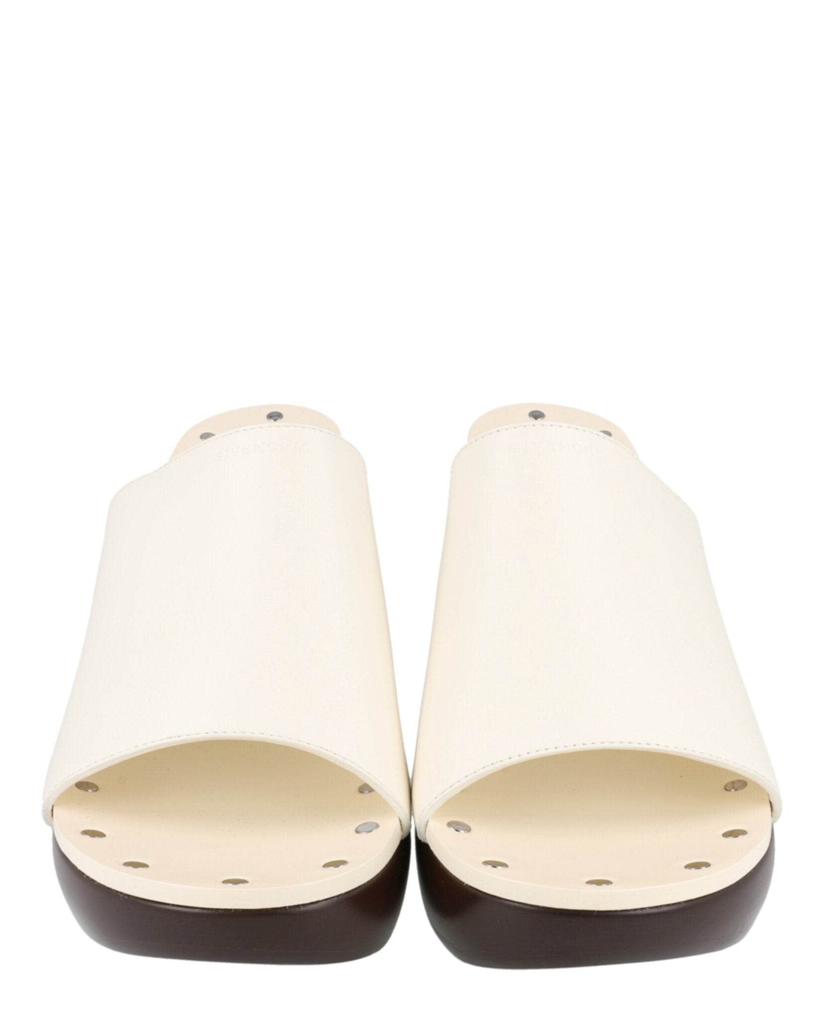 Givenchy Womens G Clog Heel Sandals