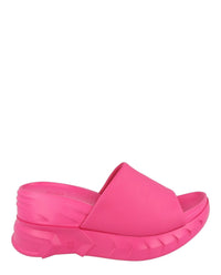 Givenchy Womens Marshmallow Wedge Slides
