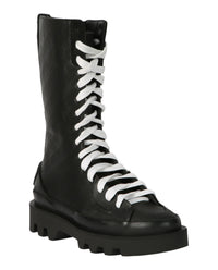 Givenchy Womens Clapham Combat Boots