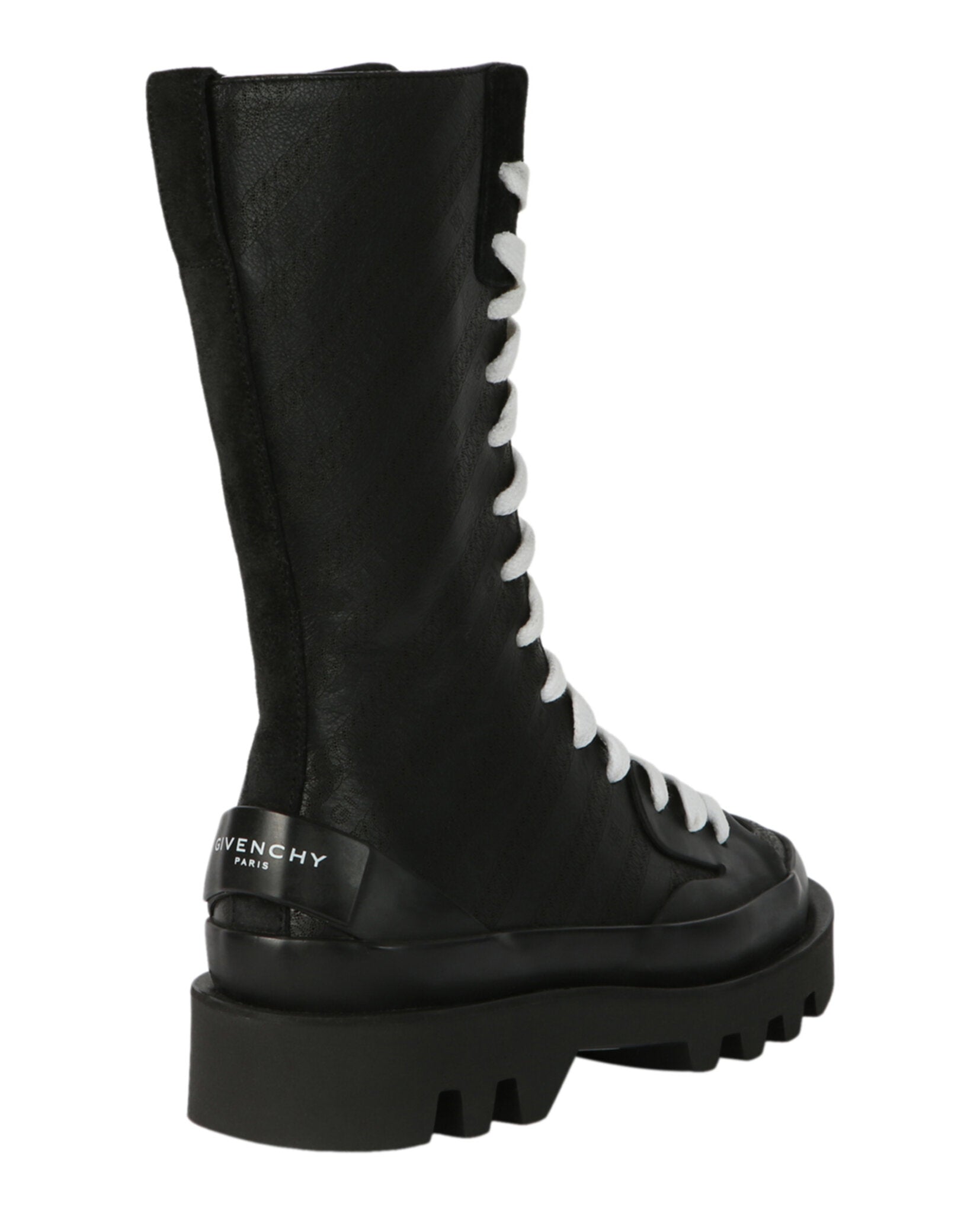 Givenchy Womens Clapham Combat Boots