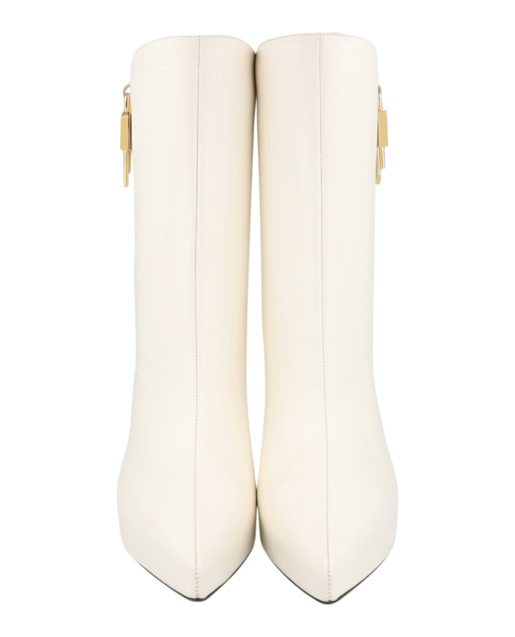 Givenchy Womens G-Lock Leather Wedge Boots