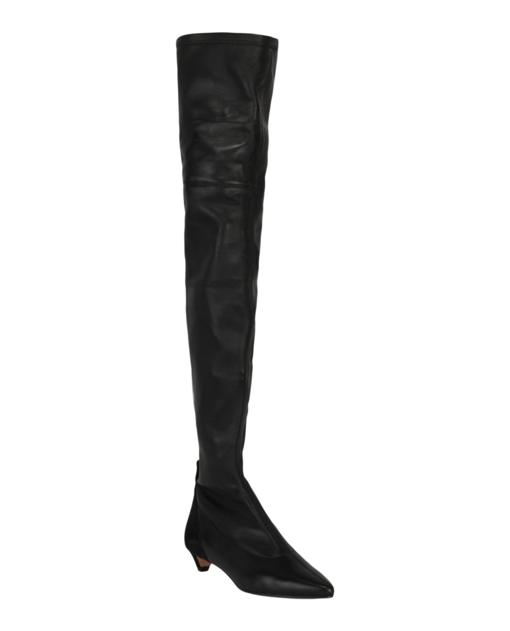 Givenchy Womens Over-The-Knee Kitten Heel Boots