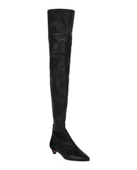 Givenchy Womens Over-The-Knee Kitten Heel Boots