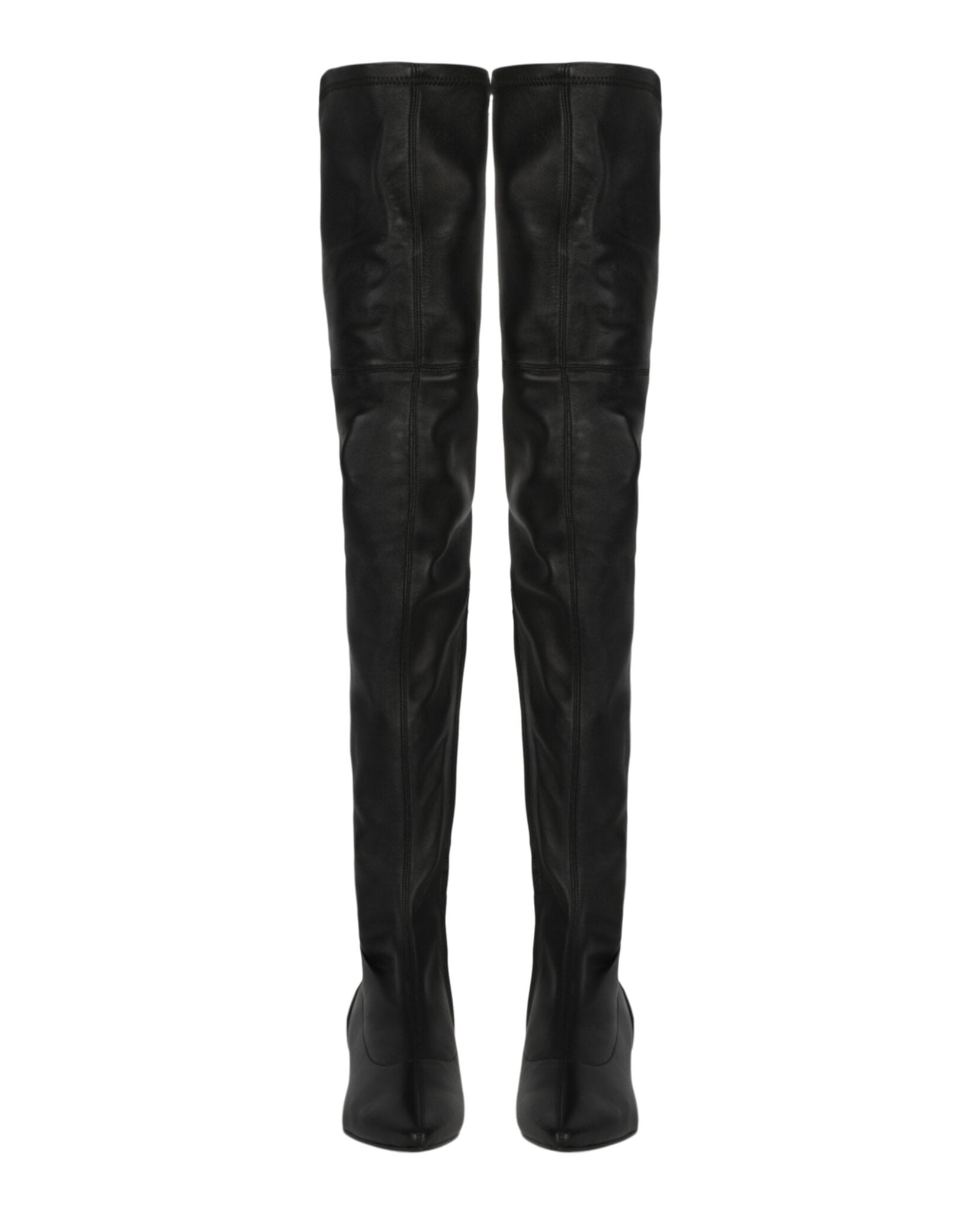 Givenchy Womens Over-The-Knee Kitten Heel Boots