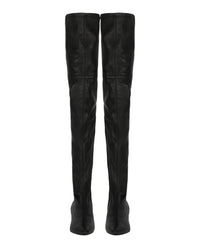 Givenchy Womens Over-The-Knee Kitten Heel Boots