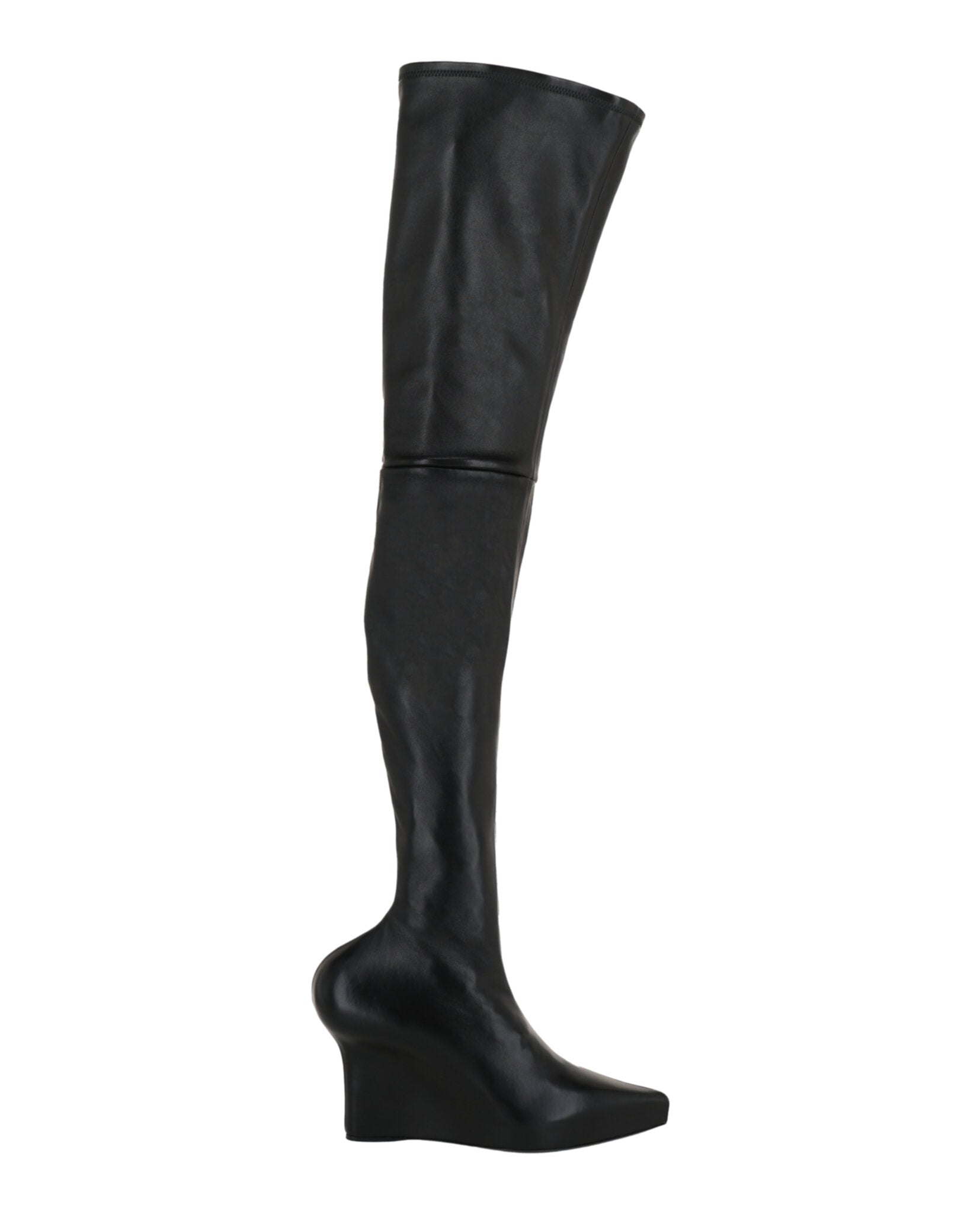 Givenchy Womens Show Stretch-Leather Over-The-Knee Boots