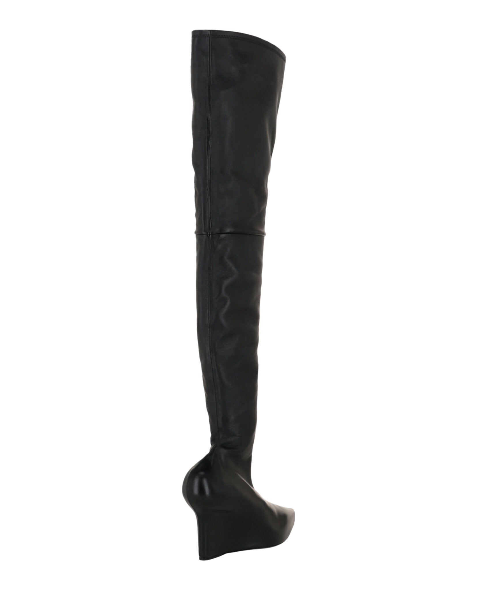 Givenchy Womens Show Stretch-Leather Over-The-Knee Boots