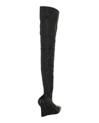 Givenchy Womens Show Stretch-Leather Over-The-Knee Boots