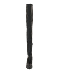Givenchy Womens Show Stretch-Leather Over-The-Knee Boots
