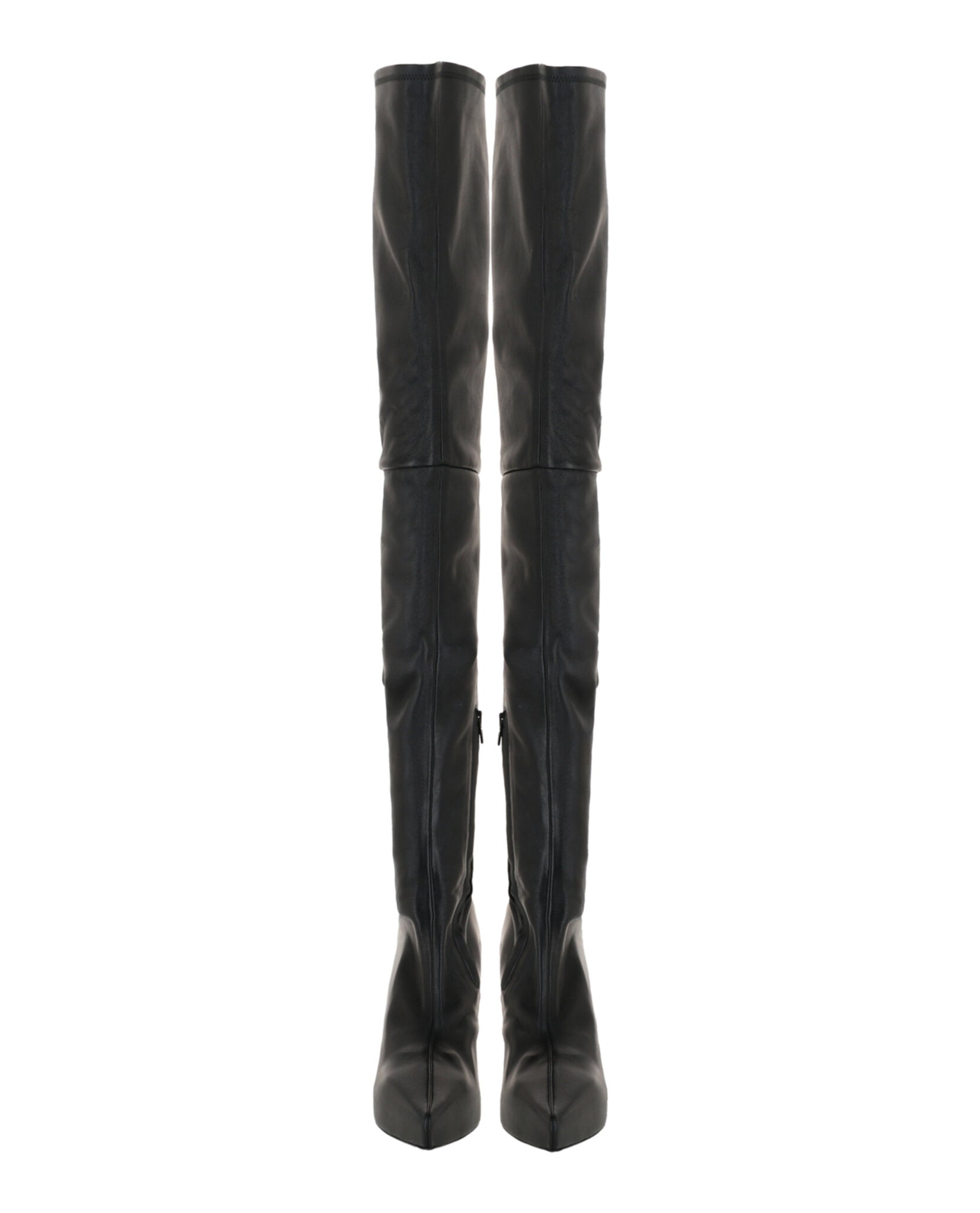 Givenchy Womens Show Stretch-Leather Over-The-Knee Boots