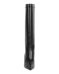 Givenchy Womens Raven Tall Leather Wedge Boots