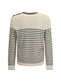 PRADA Prada Men Jacquard Wool And Cotton Blend Sweater