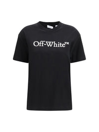 OFF-WHITE Off-White Women Big Logo Bookish T-Shirt