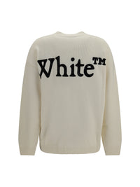 OFF-WHITE Off-White Women Bookish Shared Crewneck Sweater