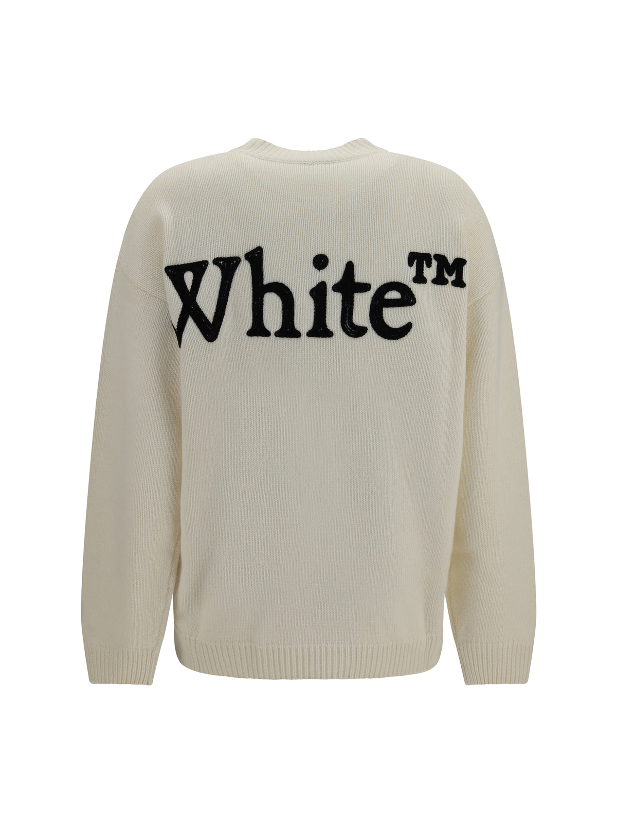 OFF-WHITE Off-White Women Bookish Shared Crewneck Sweater