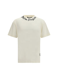 Palm Angels Men Logo Crewneck T-Shirt