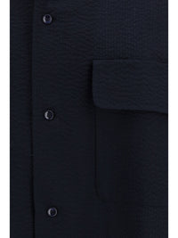 GIORGIO ARMANI Giorgio Armani Men Cotton Shirt With Classic Collar