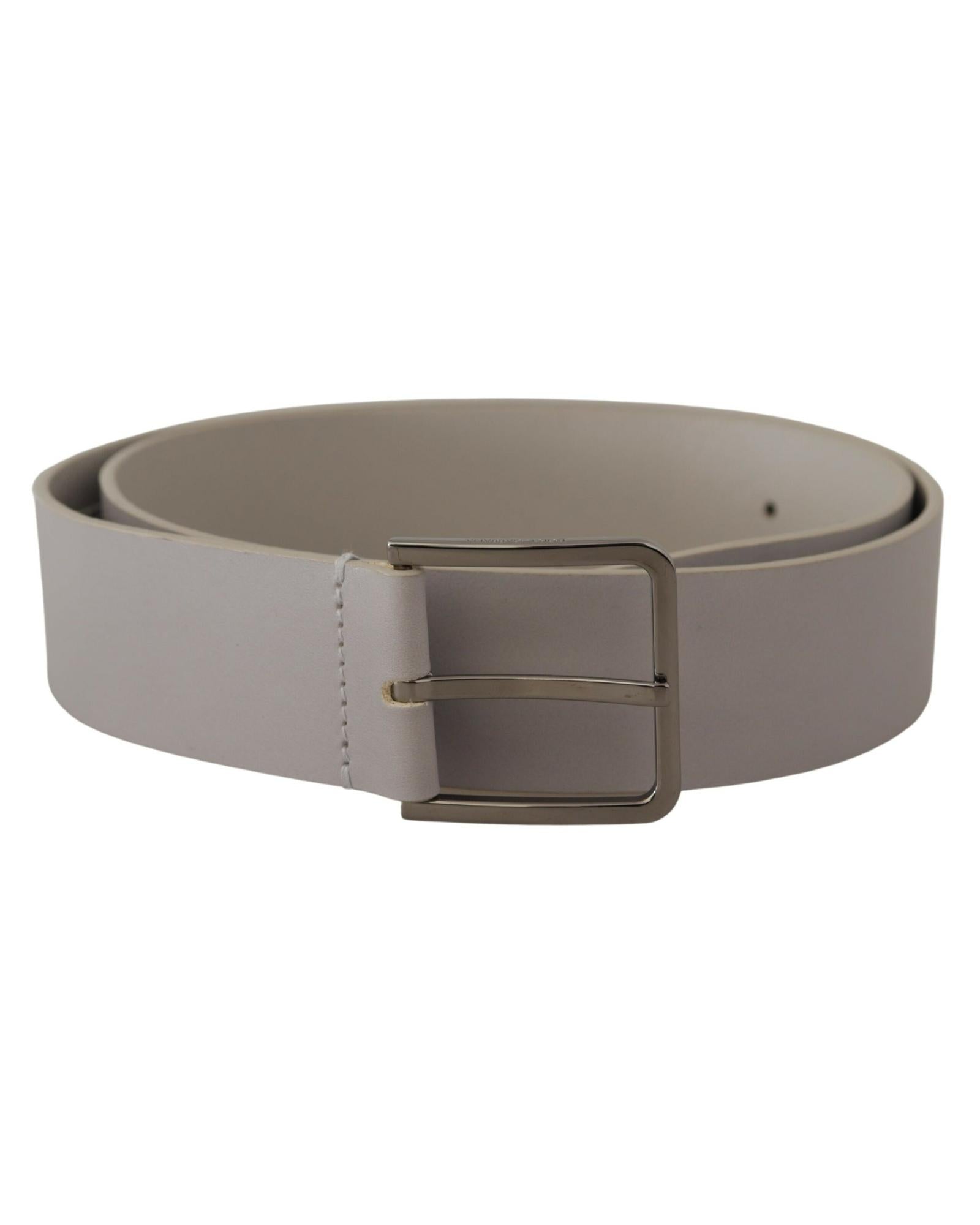 Dolce & Gabbana  Men's Leather Belt Grey