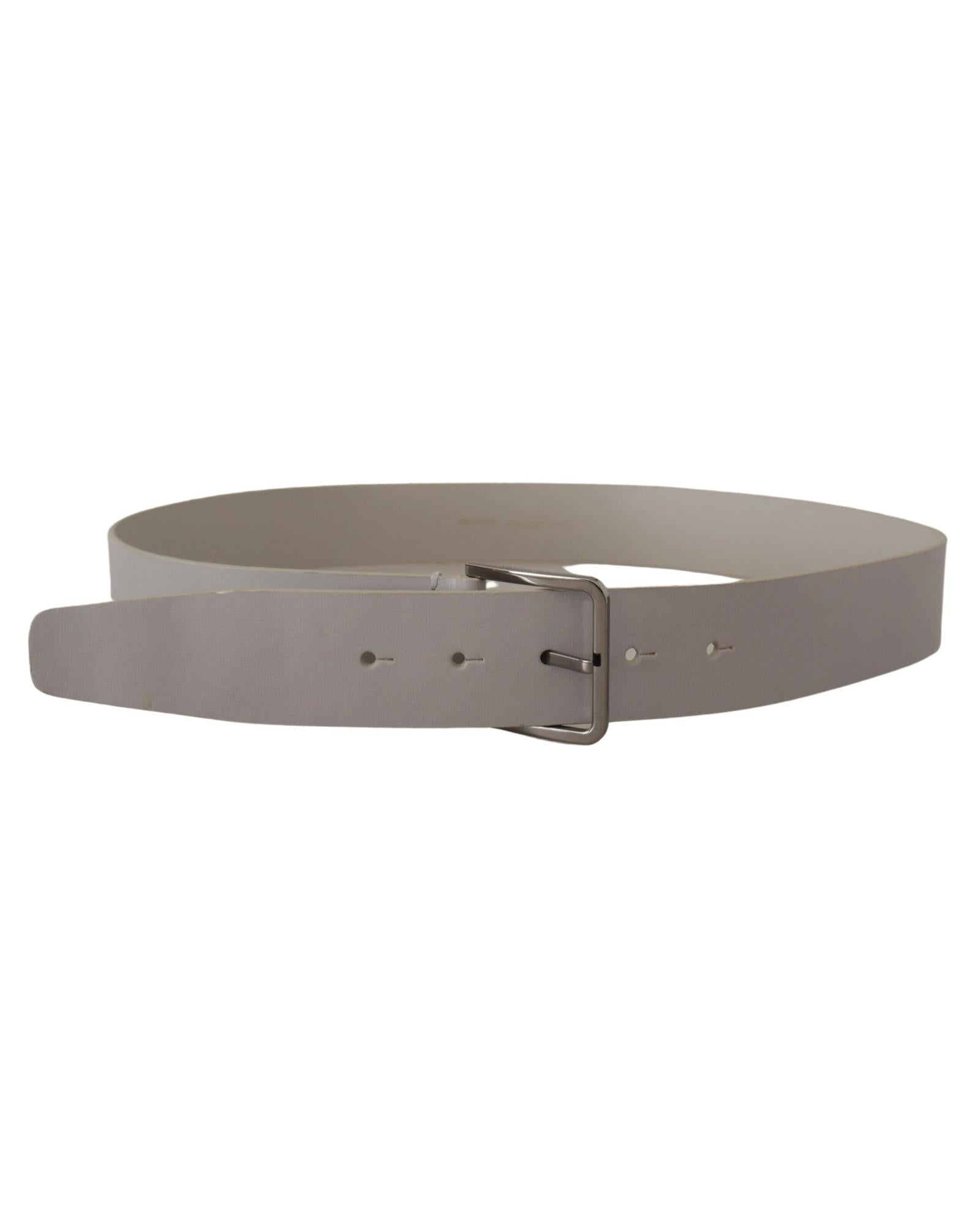 Dolce & Gabbana  Men's Leather Belt Grey
