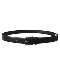 Dolce & Gabbana Black Leather Belt for Men