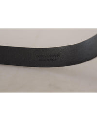 Dolce & Gabbana Black Leather Belt for Men