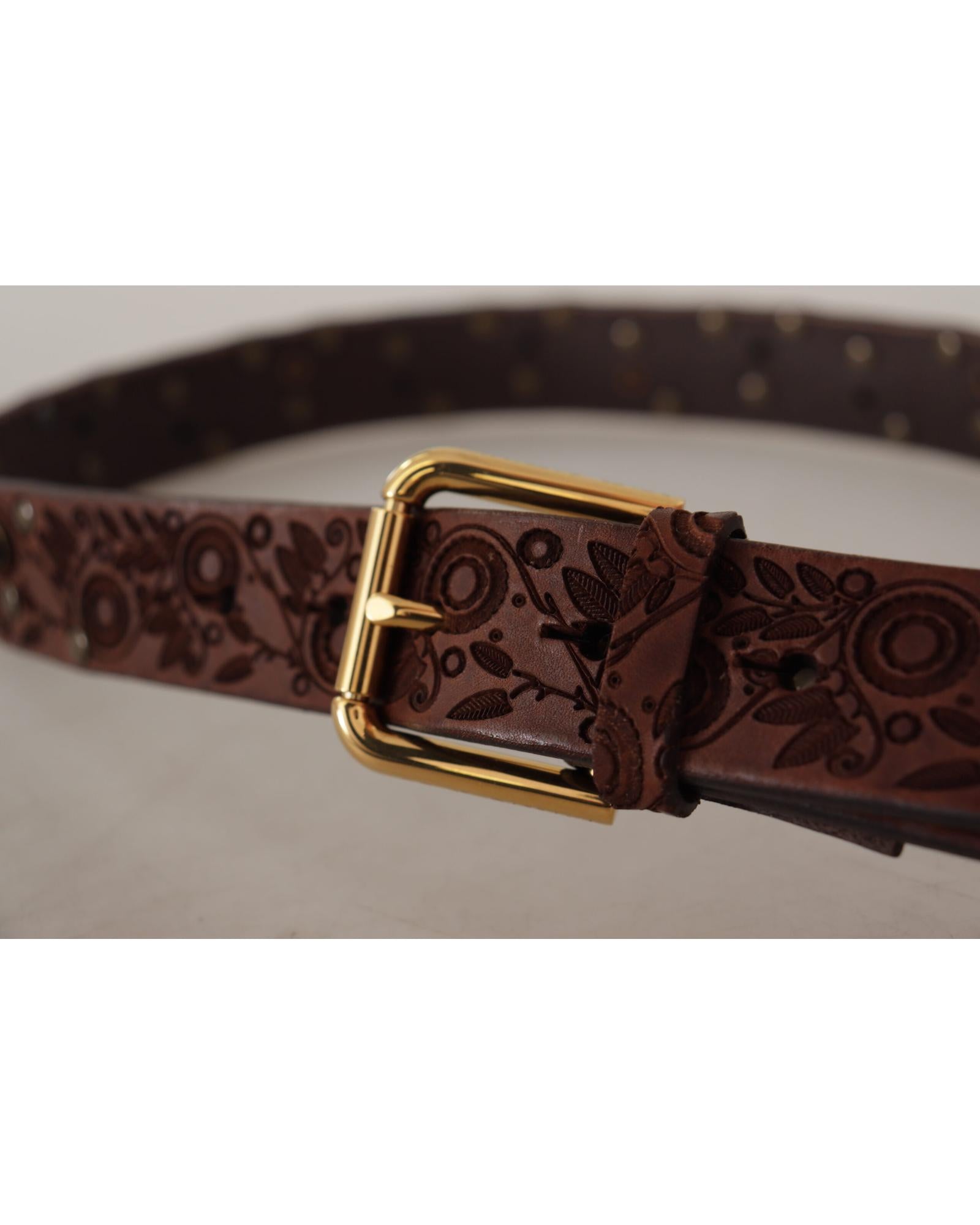 Dolce & Gabbana  Black Grosgrain Belt