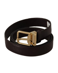 Dolce & Gabbana Women's Brown Leather Belt
