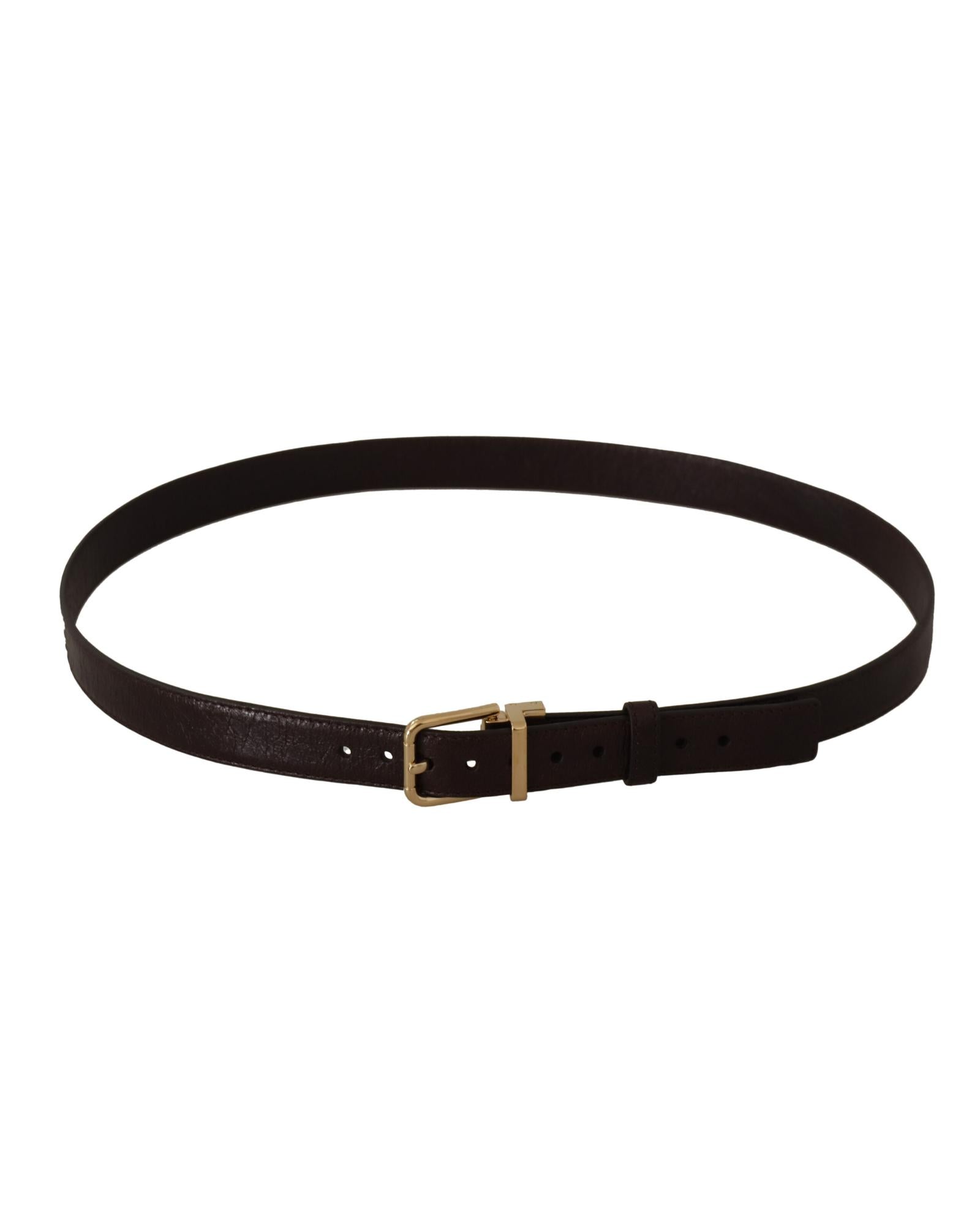 Dolce & Gabbana Women's Brown Leather Belt