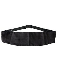 Dolce & Gabbana Black Silk Cummerbund