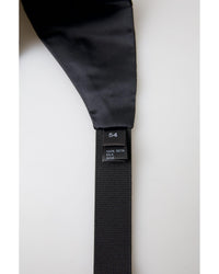 Dolce & Gabbana Black Silk Cummerbund