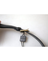 Dolce & Gabbana Men's Black Leather Belt