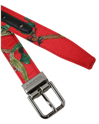 Dolce & Gabbana Women's Floral Pattern Belt