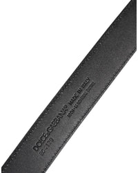 Dolce & Gabbana Belt With DG Buckle Men Black Belts
