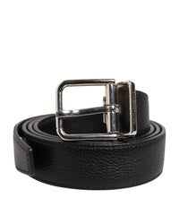 Dolce & Gabbana Belt Leather Men Black Belts