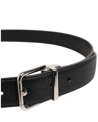 Dolce & Gabbana Belt Leather Men Black Belts