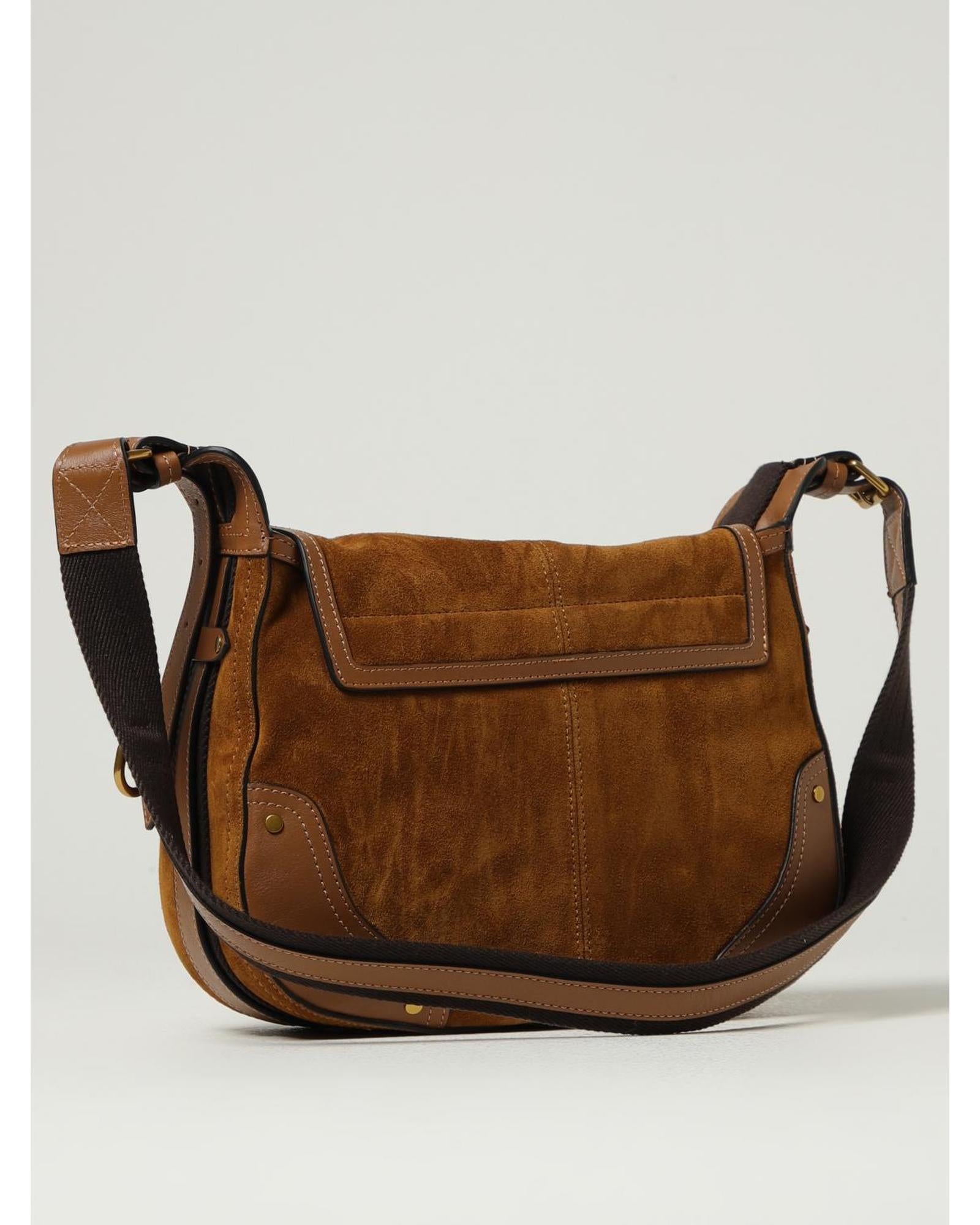 Isabel Marant Botsy Crossbody Bag Women Ebony Shoulder Bags