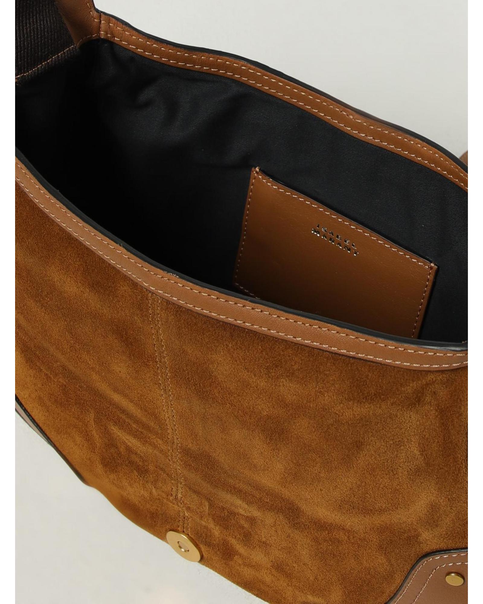 Isabel Marant Botsy Crossbody Bag Women Ebony Shoulder Bags
