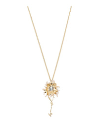 Givenchy Womens Daisy And Signature Necklace