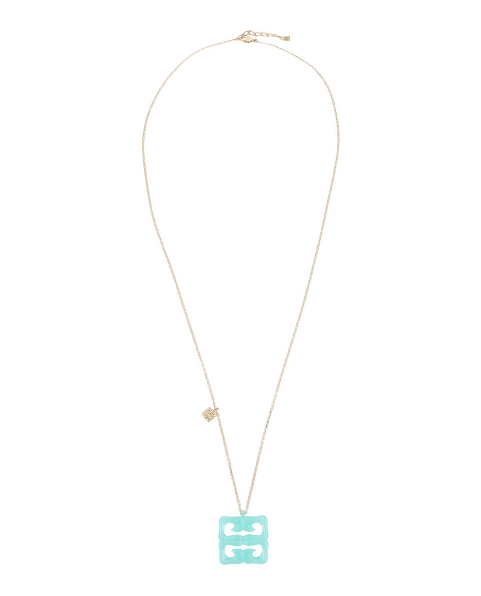 Givenchy Womens 4G Liquid Gold Pendant Necklace