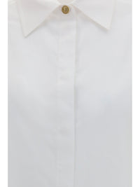 Balmain Women Cotton Poplin Shirt