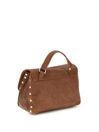 Zanellato Women Postina Officina Suede Top Handle Bag