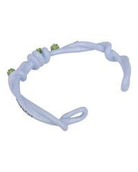 Givenchy Womens Twisted Crystal Embellished Bracelet