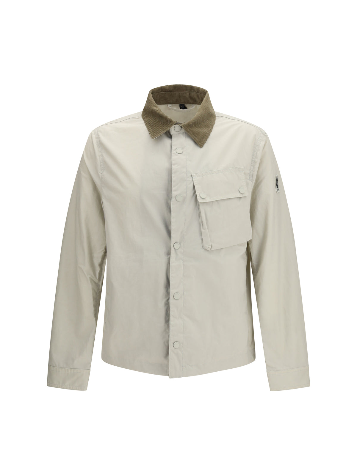 Belstaff Men Ground Jacket With Velvet Collar