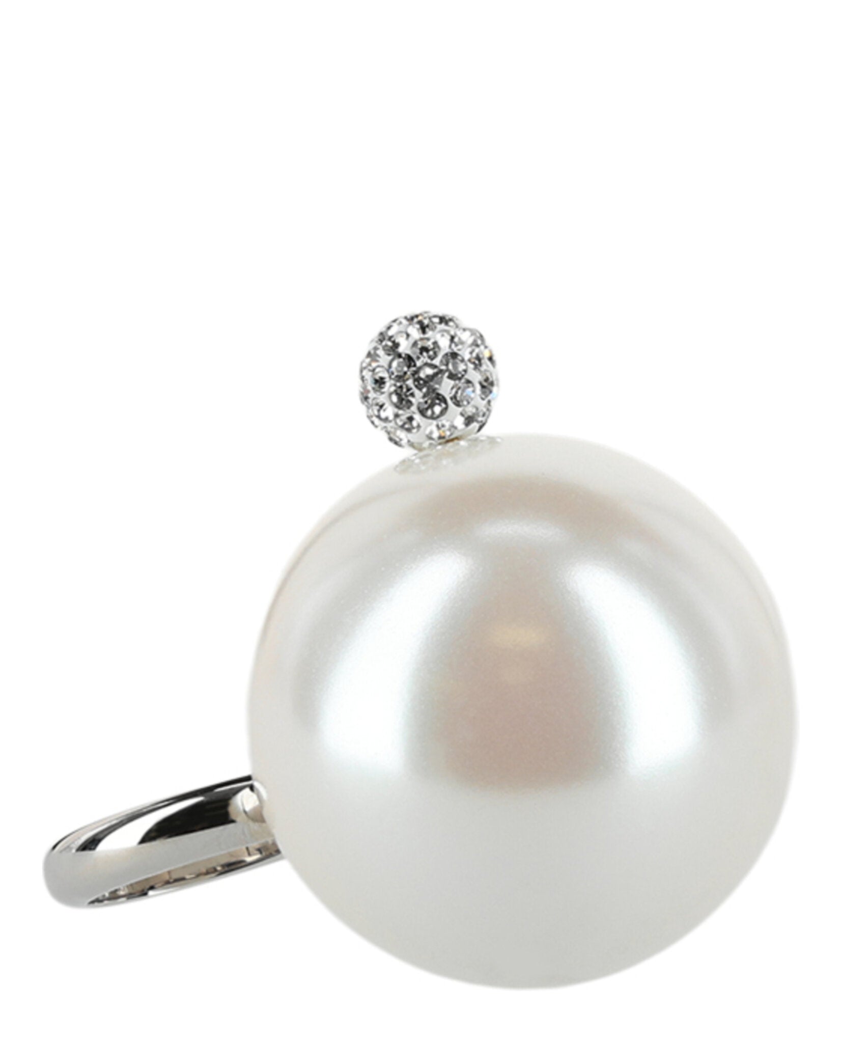 Givenchy Womens 4G Large Pearl Ring