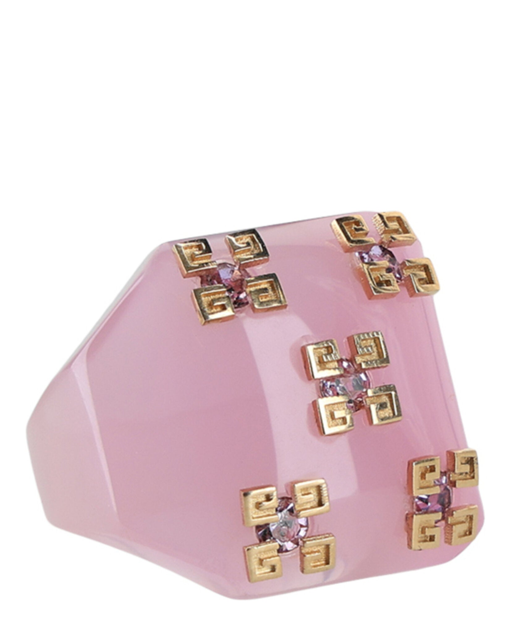 Givenchy Womens 4G Plumetis Ring
