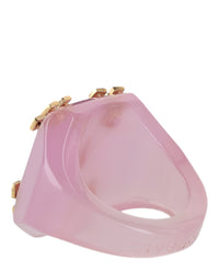 Givenchy Womens 4G Plumetis Ring