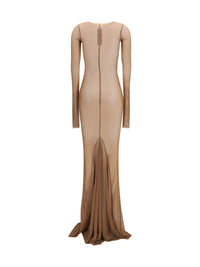 Rick Owens Women Long Transparent Tulle Dress